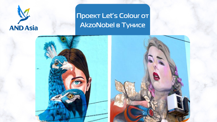 Проект Let’s Colour от AkzoNobel в Тунисе